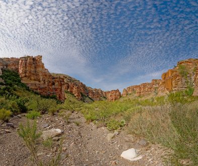 Red Rock Blue Creek Canyon bygeorgechambersweb