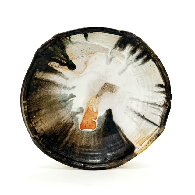 #MA23-26 "Platter" by Michael Ashley (c) - 3.25"h x 14.75"dia. - ceramic