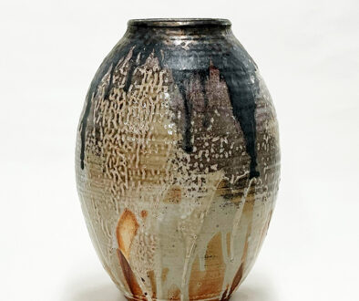#MA23-35 "Vessel" by Michael Ashley (c) - 11.5"h x 8"w - ceramic