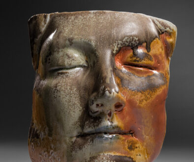 #360 "Emily" by Michael Warrick (c) - 12"h x 12"w x 5"d - porcelain sculpture
