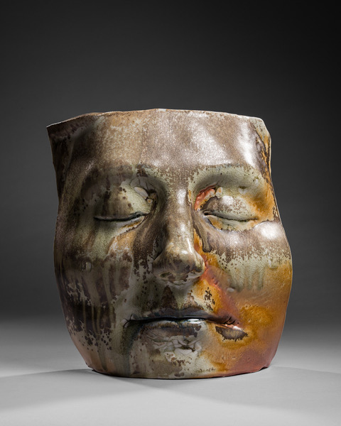 #362 "Annika" by Michael Warrick (c) - 12"h x 12"w x 6"w - porcelain sculpture