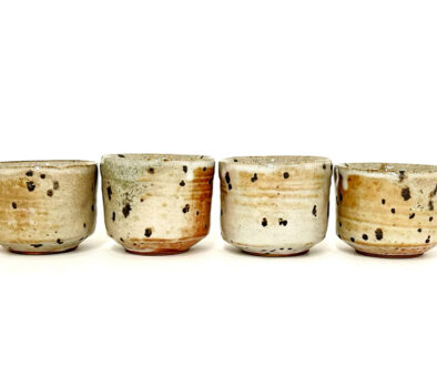 #MA24-9, #MA24-10, #MA24-11, #MA24-12 ceramic cups by Michael Ashley