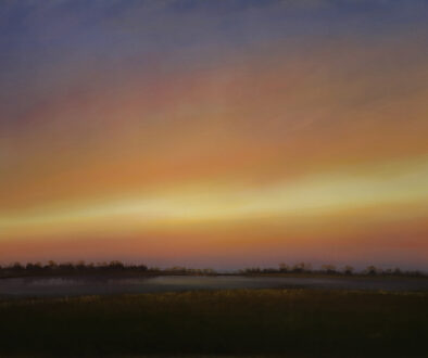 "Dusking Tide" by Matthew Hasty (c) - 48"h x 60"w - oil on canvas