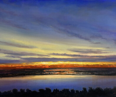 "Golden Isles" by Matthew Hasty (c) - 36"h x 60"w - oil on canvas