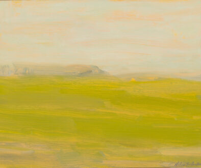 "Holding Light" by Dolores Justus (c) - 8"h x 10"w - oil on board