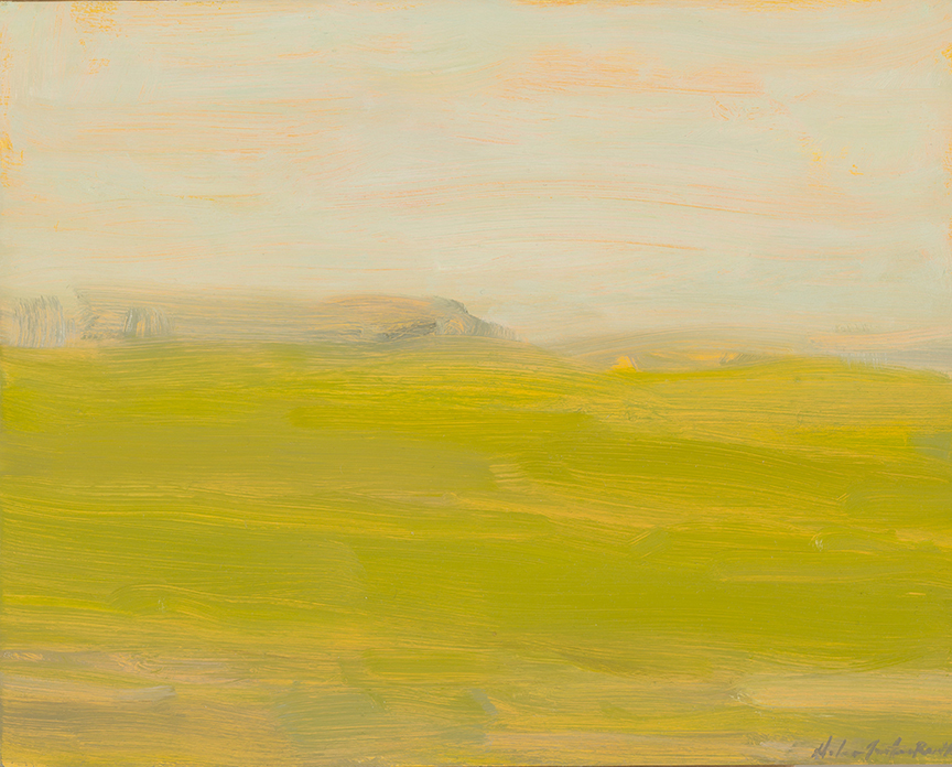 "Holding Light" by Dolores Justus (c) - 8"h x 10"w - oil on board