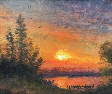 "Foul Hook Study I" by Matthew Hasty (c) - 6"h x 8"w - oil on panel