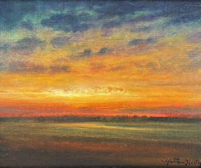 "Moving Clouds" by Matthew Hasty (c) - 11"h x 14"w - oil on panel