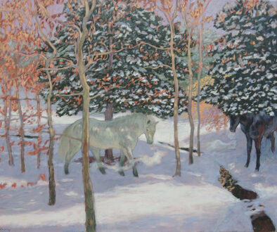 "Horse's Breath" by Mark Blaney (c) - 22"h x 28"w - oil on canvas