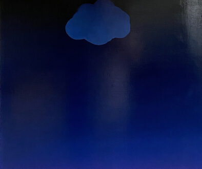 "Q04 - Mystic Blue" by Steven Wise (c) - 24"h x 20"w - oil on panel
