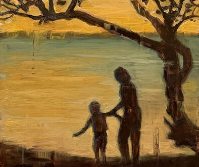 "The End of the Day" by Laura Raborn (c) - 12"h x 9"w - oil on wood panel